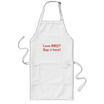 Big and Tall BBQ apron