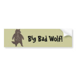 Big Bad Wolf Bumper Stickers