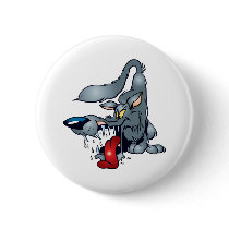 Big Bad Wolf Pinback Buttons