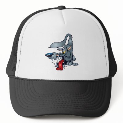Big Bad Wolf Hat by animalworld
