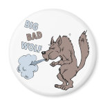 Big Bad Wolf magnets