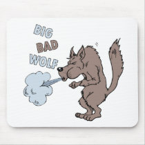 Big Bad Wolf Mousepad