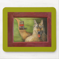 Big Bad Wolf Mousepad