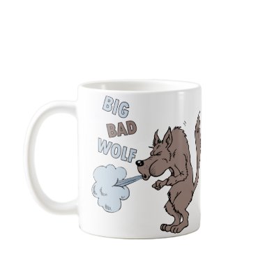 Big Bad Wolf Coffee Mug by alternateworlds