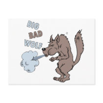 Big Bad Wolf Post Card