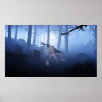 Big Bad Wolf Print