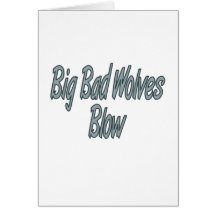 Big Bad Wolves Blow Cards