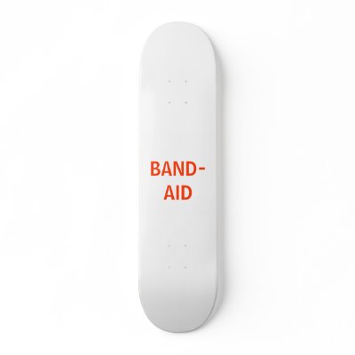 Big Band-Aid Skateboard by d3per3