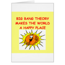 big bang theory card