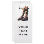 big basketball player design custom rack card