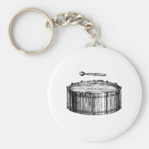 Big Bass Drum Keychains