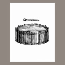 Big Bass Drum postcards