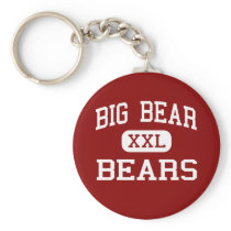 Big Bear - Bears - High - Big Bear City California Key Chain