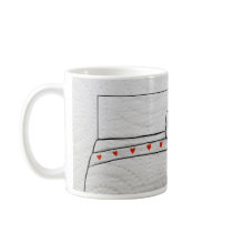 Big Bed, Itty Bitty sleeping space Coffee Mug