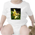 Big Bee Likes Pollen baby onesee t-shirts