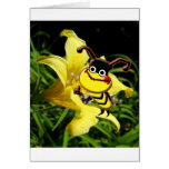 Big Bee Likes Pollen card