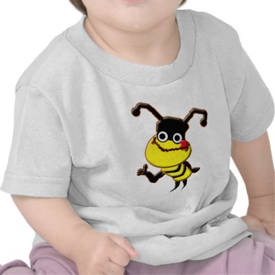 Big Bee toddler shirt by loveandlight