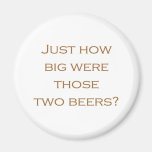 Big Beers Fridge Magnet