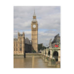 Big Ben and Houses of Parliament - London Post Cards