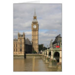 Big Ben and The Houses of Parliament Greeting Card