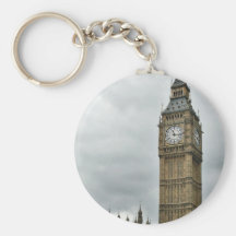 Big Ben And The Houses Of Parliament In London Keychain