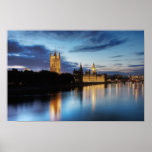 Big Ben and Westminster poster