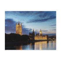 Big Ben at night Postcard