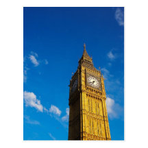 Big Ben Blue Sky Post Cards
