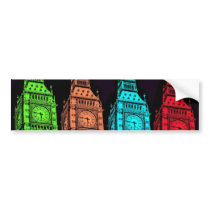 Big Ben Collage Bumper Sticker