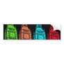 Big Ben Collage Bumper Sticker