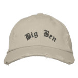 Big Ben Distressed Hat embroidered hats