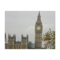 Big Ben House of Commons Postcard