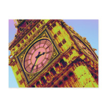 Big Ben in Colour Postcards