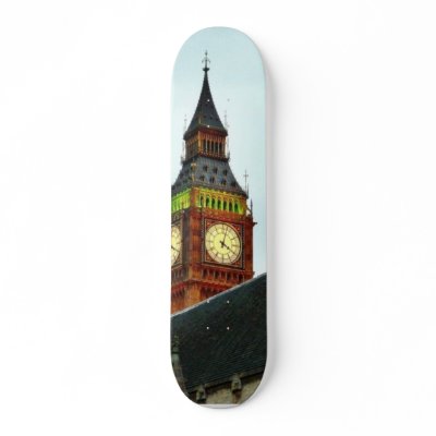 Big Ben In London Skate Deck by lifesphere