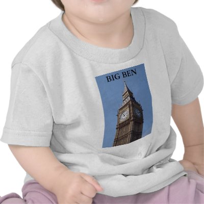 BIG BEN infant shirt by BlackTiePictures
