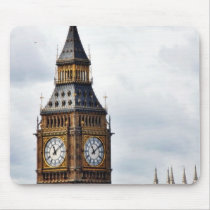 Big Ben London Clock Towers And Westminster Abbey Mouse Pad