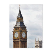 Big Ben London Clock Towers And Westminster Abbey Post Card