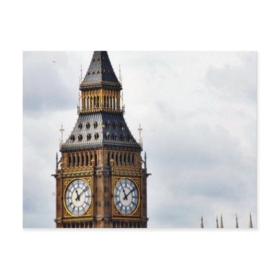 Big Ben London Clock Towers And Westminster Abbey Postcards by lifesphere