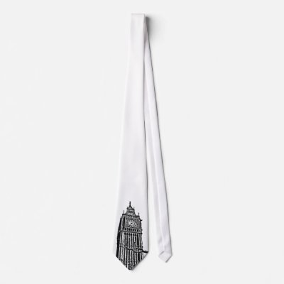 big ben london neck tie by Nathan_T