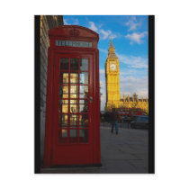 Big Ben & Phone Box Post Card