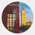 Big Ben & Phone Box Sticker