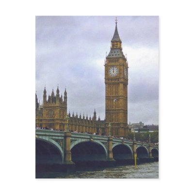 Big Ben Postcard by rukeman