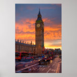 Big Ben Sunset Print