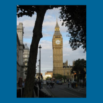 Big Ben Through a Tree posters
