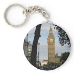 Big Ben Through the Trees Keychain