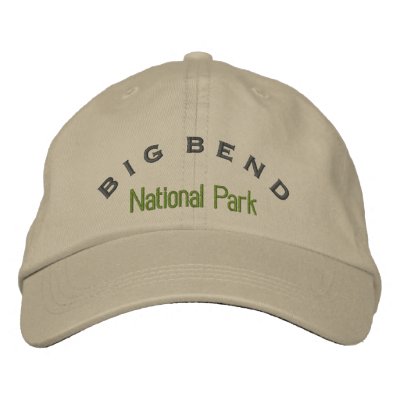 Big Bend National Park Embroidered Hats by cdandc
