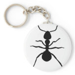 big black ant icon key chain
