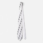 big black ant icon tie