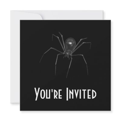 Big Black Creepy 3D Spider by VoXeeD