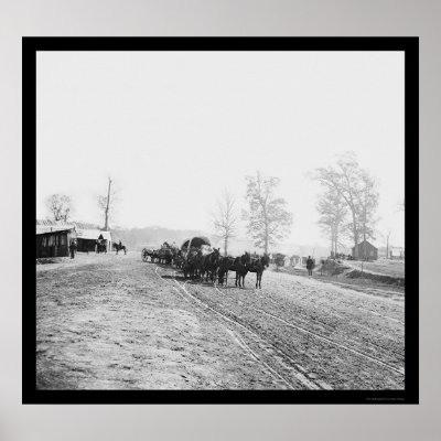 Big Black River Station near Vicksburg 1864 Poster by lc_civilwar